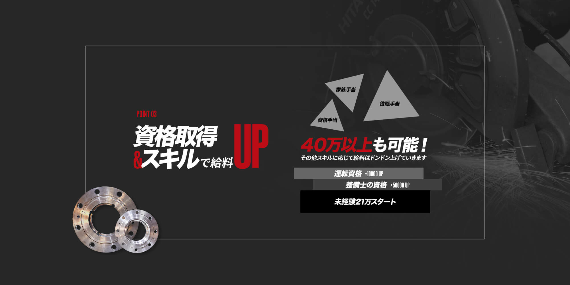 資格取得＆スキルで給料UP！